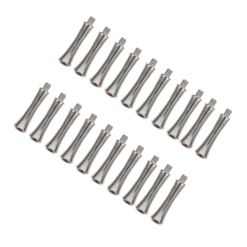 TOYANDONA 20 Stück Teiliges Metall Fingerauflagen für Friseurscheren Langlebiger Scherenersatz mit Robuster Griffunterstützung Praktisches Zubehör für Salon scheren Silberfarben Einfach zu TOYANDONA 20 Stück Teiliges Metall Fingerauflagen für Friseurscheren Langlebiger Scherenersatz mit Robuster Griffunterstützung Praktisches Zubehör für Salon scheren Silberfarben Einfach zu von TOYANDONA