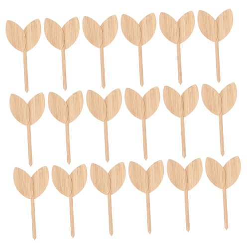 TOYANDONA 20 Stück Teiliges Pflanzenschilder für Garten Beschriftbare Pflanzenstecker mit Glatter Oberfläche für Gewächshäuser und Baumschulen von TOYANDONA