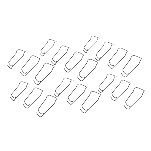 TOYANDONA 20 Stück Teiliges Pflanzenset Verbindungsklammer aus pulverbeschichtetem Metall für Rankhilfen Multifunktionale Pflanzenclips zur stabilen Befestigung von Kletterpflanzen und von TOYANDONA
