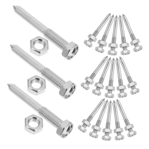 TOYANDONA 20 Stück Teiliges Rasenlüfter Schuhe Metallspikes Garten Aerifizierer Spikes Belüftung Nagelschuhe für Lockeren Boden und Verbessertes Rasenwachstum TOYANDONA 20 Stück Teiliges Rasenlüfter Schuhe Metallspikes Garten Aerifizierer Spikes Belüftung Nagelschuhe für Lockeren Boden und Verbessertes Rasenwachstum von TOYANDONA