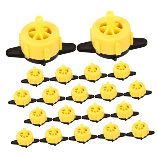 TOYANDONA 20 Stück Teiliges Tropfbewässerungsset mit Druckkompensierenden Tropfenzapfen für Garten Blumenbeete Töpfe und Effiziente Bewässerungslösung für Wasserersparnis und Einfache TOYANDONA 20 Stück Teiliges Tropfbewässerungsset mit Druckkompensierenden Tropfenzapfen für Garten Blumenbeete Töpfe und Effiziente Bewässerungslösung für Wasserersparnis und Einfache von TOYANDONA