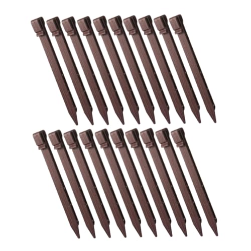 TOYANDONA 20 Stück Zeltheringe Ersatz Für Zeltpfähle Und Zeltplane Camping Bodennägel Multifunktionale Strandpfähle Für Zeltbodenbefestigung Pfähle Abdeckungen Campingzelt von TOYANDONA