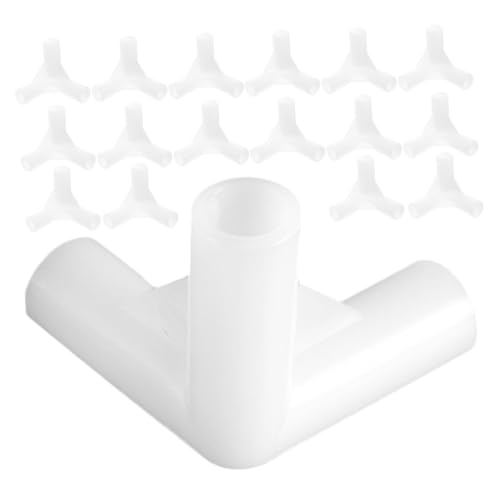 TOYANDONA 25 Stück Teiliges Set Zeltverbinder Kunststoff Robuste Eckverbinder für Zeltgestänge Einsetzbar Einfache Installation für Outdoor Events Innendurchmesser von TOYANDONA