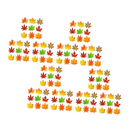 TOYANDONA 270 Stück Herbstblätter Dekorationen Künstliche Ahornblätter Papier Ausschnitte mit Klebepunkten für Erntedankfest und Herbstliche Pinnwand Deko Farben für Schule und Zuhause TOYANDONA 270 Stück Herbstblätter Dekorationen Künstliche Ahornblätter Papier Ausschnitte mit Klebepunkten für Erntedankfest und Herbstliche Pinnwand Deko Farben für Schule und Zuhause von TOYANDONA