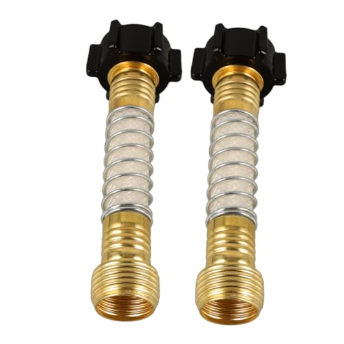 TOYANDONA 2Stücke Rv Wasserfilter Schlauch Adapter Flexible Verlängerung für Wohnmobile Hochwertige Verbindungsteile zur Wasserfilterung Einfache Installation Kompatibel von TOYANDONA