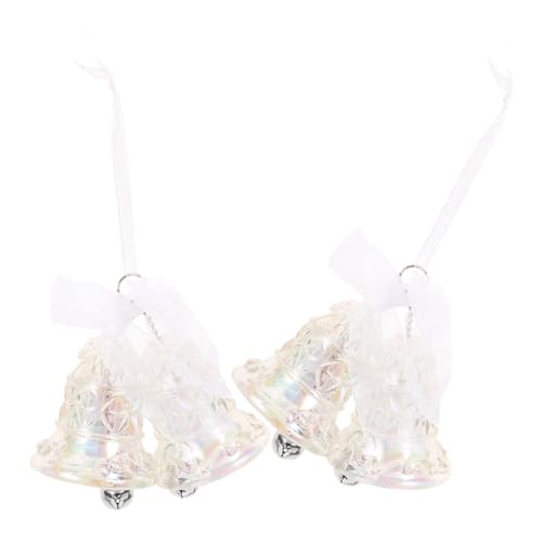 TOYANDONA 2stücke Transparente Weihnachtsglocken Hängende Weihnachtsdekoration Für Baum Fenster Und Garten Langlebige Und Stilvolle Ornamente Für Festliche Anlässe TOYANDONA 2stücke Transparente Weihnachtsglocken Hängende Weihnachtsdekoration Für Baum Fenster Und Garten Langlebige Und Stilvolle Ornamente Für Festliche Anlässe von TOYANDONA