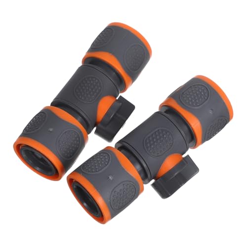 TOYANDONA 2stücke Wasserschlauch Schnellkupplungsadapter Robuste Abs Wasserrohr Verbindungsstücke Für Gartenbewässerung Schlauchreparatur Und Waschmaschinenanwendung Mit Einstellbarem TOYANDONA 2stücke Wasserschlauch Schnellkupplungsadapter Robuste Abs Wasserrohr Verbindungsstücke Für Gartenbewässerung Schlauchreparatur Und Waschmaschinenanwendung Mit Einstellbarem von TOYANDONA