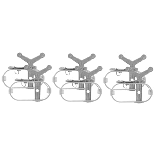 TOYANDONA 3 Sätze Drahtseil Spanner Hochfestem Robuste Und Langlebige Drahtspannungslösung Für Zäune Und Seile Im Freien Rostbeständig Und Einfach Zu Verwenden 2 Stück * 3 TOYANDONA 3 Sätze Drahtseil Spanner Hochfestem Robuste Und Langlebige Drahtspannungslösung Für Zäune Und Seile Im Freien Rostbeständig Und Einfach Zu Verwenden 2 Stück * 3 von TOYANDONA