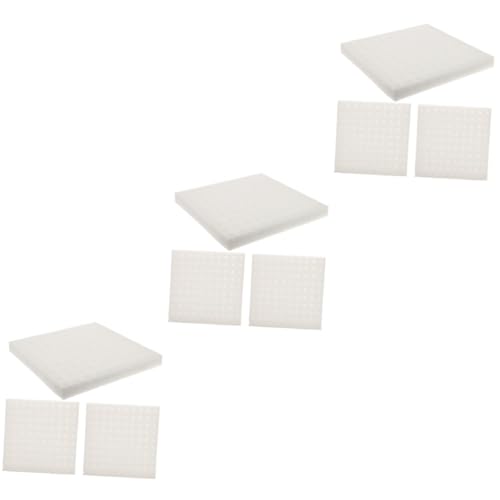 TOYANDONA 3 Sätze Hydroponisches Anbau Soilless Anzuchtschwämme Für Pflanzenzucht Atmungsaktiv Und Feuchtigkeitsspeichernd Für Gemüse Blumen Und 3 Blätter * 3 TOYANDONA 3 Sätze Hydroponisches Anbau Soilless Anzuchtschwämme Für Pflanzenzucht Atmungsaktiv Und Feuchtigkeitsspeichernd Für Gemüse Blumen Und 3 Blätter * 3 von TOYANDONA