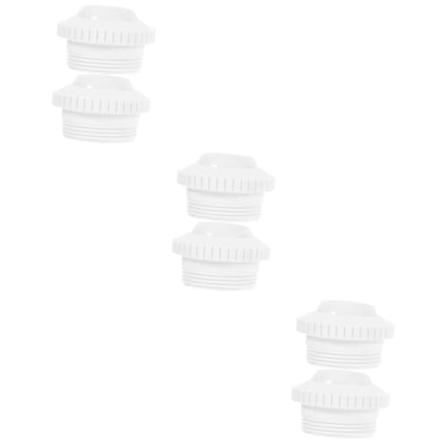 TOYANDONA 3 Sätze Pool Massage Düse Verstellbare Rücklaufdüse Mit Rotation Für Optimalen Wasserfluss Und Massageeffekt Geeignet Für Verschiedene Pooltypen Ersatzteile Für 2 Stücke * 3 von TOYANDONA