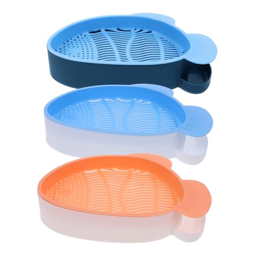 TOYANDONA 3 Stück Hydroponischer Katzengras Pflanzer mit Abnehmbarem Tablett Leichtes Langlebiges Pflanzgefäß für Indoor und Outdoor Garten Atmungsaktiv Soillose Anzucht für Katzen und von TOYANDONA