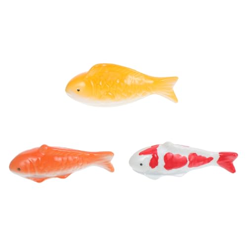 TOYANDONA 3 Stück Keramik Schwimmende Fische Dekoration Koi Fisch Figuren für Aquarium und Gartenteich Wetterfeste Schwebe-deko für Außenbereich Kreative Teich Deko Schwimmende Statuen TOYANDONA 3 Stück Keramik Schwimmende Fische Dekoration Koi Fisch Figuren für Aquarium und Gartenteich Wetterfeste Schwebe-deko für Außenbereich Kreative Teich Deko Schwimmende Statuen von TOYANDONA