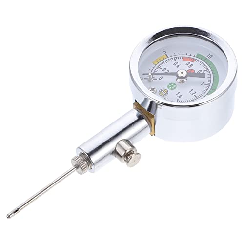 TOYANDONA 3 Stück Mini Luftdruckmesser für Sportbälle Präzises Barometer für Basketball Volleyball und Fußball ohne Batterie mit Druckablassventilen zur Vermeidung von Überfüllung von TOYANDONA