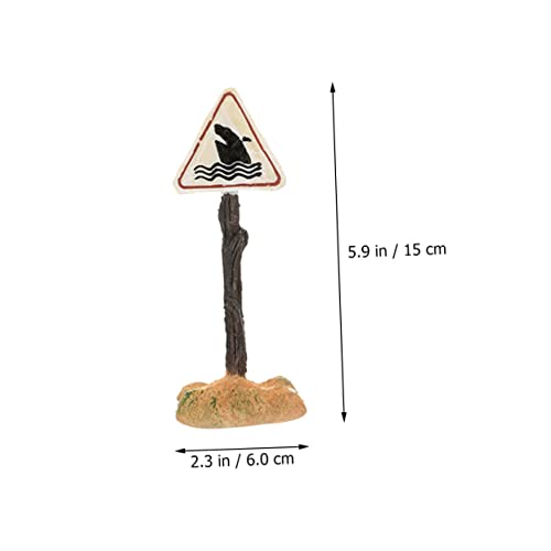 TOYANDONA 3 Stück Teiliges Aquarium Dekor Resin Warnschild Straßenverkehrsschilder Witzige Aquarien Zubehör Deko für Fischbecken Geeignet für Garten und Schreibtisch TOYANDONA 3 Stück Teiliges Aquarium Dekor Resin Warnschild Straßenverkehrsschilder Witzige Aquarien Zubehör Deko für Fischbecken Geeignet für Garten und Schreibtisch von TOYANDONA
