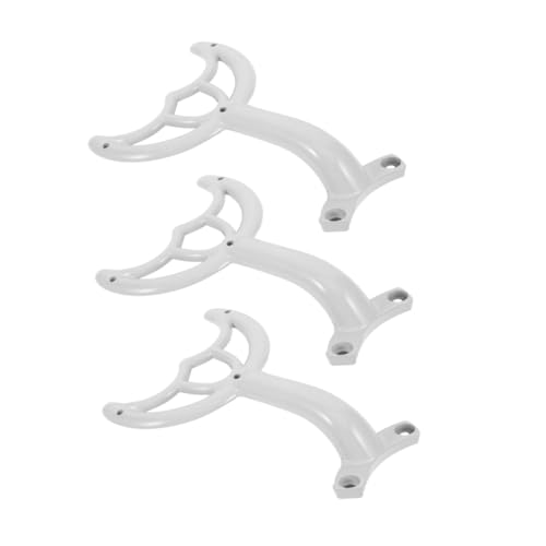 TOYANDONA 3 Stück Teiliges Deckenventilator Blattarm Halter Metall Ersatzteile Weiß Robuste Halterung zur Reparatur und Stabilisierung von Abgenutzten Lüfterblättern Kompatibel mit Vielen von TOYANDONA