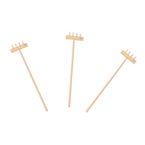TOYANDONA 3 Stück Teiliges Zen Rake für Tischgarten Mini Zen Gartenwerkzeug aus Langlebigem Material Einzigartiges Design Geeignet als Enthusiasten TOYANDONA 3 Stück Teiliges Zen Rake für Tischgarten Mini Zen Gartenwerkzeug aus Langlebigem Material Einzigartiges Design Geeignet als Enthusiasten von TOYANDONA