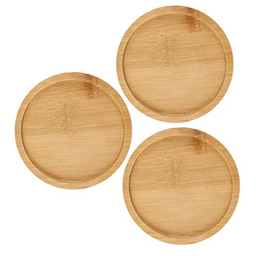 TOYANDONA 3 Stück Untersetzer Rund Pflanzenteller Pflanzenuntersetzer für Blumentöpfe Holztablett Langlebig Rustikal Passend für Töpfe TOYANDONA 3 Stück Untersetzer Rund Pflanzenteller Pflanzenuntersetzer für Blumentöpfe Holztablett Langlebig Rustikal Passend für Töpfe von TOYANDONA