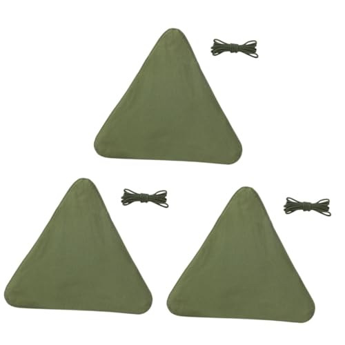 TOYANDONA 3 Stück Wasserdichter Angelhocker Campinghocker Stoff Gepolstert Tragbares Angelwerkzeug Klappsitz Hoher Stativhocker Stoff Campinghocker Camping Fußhocker Kleine Hocker von TOYANDONA