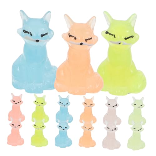 TOYANDONA 30 Stück Teiliges Mini Fuchs Figuren Luminous Resin Tiere Leuchtende Nachtlicht Dekoration für DIY Fairy Garden Miniatur Terrarium Ornament Geeignet für Schreibtisch Geburtstag TOYANDONA 30 Stück Teiliges Mini Fuchs Figuren Luminous Resin Tiere Leuchtende Nachtlicht Dekoration für DIY Fairy Garden Miniatur Terrarium Ornament Geeignet für Schreibtisch Geburtstag von TOYANDONA
