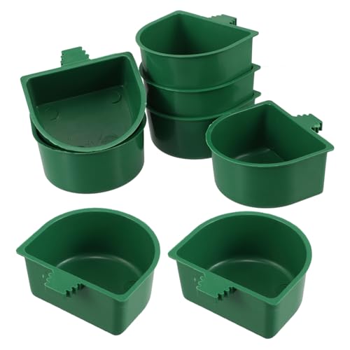 TOYANDONA 30 Stück Teiliges Parrot Feeding Bowls mit Stabilem Clamp Halter für Vogelfutter und Wasser Leicht zu Reinigen Vielseitig Geeignet für Wellensittich Nymphensittich und TOYANDONA 30 Stück Teiliges Parrot Feeding Bowls mit Stabilem Clamp Halter für Vogelfutter und Wasser Leicht zu Reinigen Vielseitig Geeignet für Wellensittich Nymphensittich und von TOYANDONA