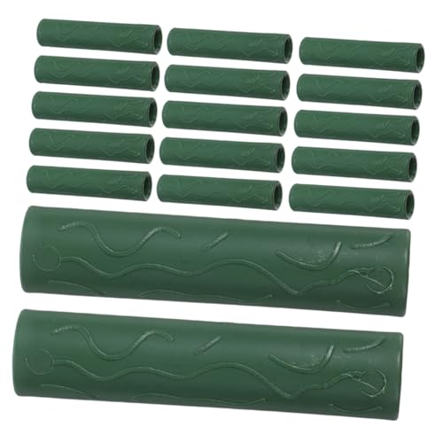 TOYANDONA 36 Stück Teiliges Gartenzubehör Kunststoff Verbindungsrohre Pflanzenstützen Verbinder für Kletterpflanzen Wetterfeste Verstellbare Garten Rankgerüst Steckverbinder für Gewächshaus von TOYANDONA