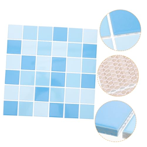 TOYANDONA 36 Stück Teiliges Keramische Poolfliesen Nahtlose Blaue Mosaikfliesen Hochglänzend Farbenfroh für Schwimmbad Badezimmer Spa und DIY hausdekoration TOYANDONA 36 Stück Teiliges Keramische Poolfliesen Nahtlose Blaue Mosaikfliesen Hochglänzend Farbenfroh für Schwimmbad Badezimmer Spa und DIY hausdekoration von TOYANDONA