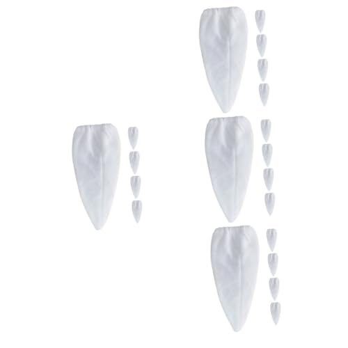 TOYANDONA 4 Sätze Schwimmbad Filter Baumwolle Tasche Poolfilterreiniger Poolsauger Für Oberirdische Pools Baden Filterbecken Handheld -vakuumfilter Pool -staubsauger Nylon Weiß 5 Stück * 4 von TOYANDONA