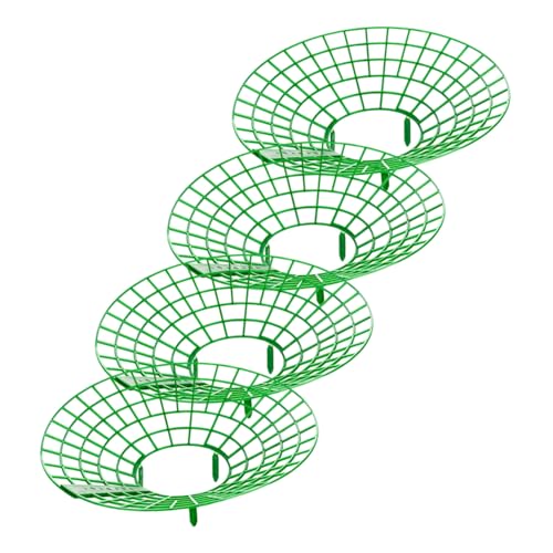 TOYANDONA 4 Stück Erdbeer-pflanzständer mit Atmungsaktivem Hohlem Rankgitter Leichter Flexibler Halter für Garten und Balkon Fördert Luftzirkulation und Gesunde Pflanzenentwicklung TOYANDONA 4 Stück Erdbeer-pflanzständer mit Atmungsaktivem Hohlem Rankgitter Leichter Flexibler Halter für Garten und Balkon Fördert Luftzirkulation und Gesunde Pflanzenentwicklung von TOYANDONA
