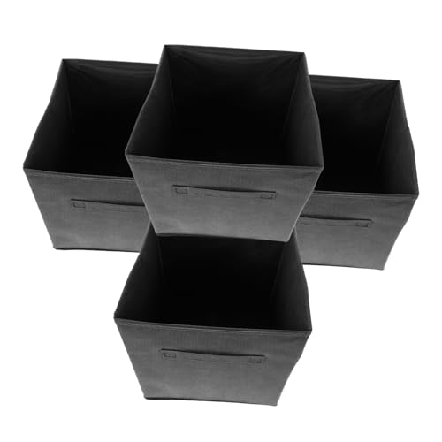 TOYANDONA 4 Stück Faltbare Stoff Aufbewahrungsboxen mit Griffen Zusammenklappbare Organizer für Kleidung und Bücher für Kinderzimmer Schlafzimmer und Wäschebereich Robuste und Platzsparende TOYANDONA 4 Stück Faltbare Stoff Aufbewahrungsboxen mit Griffen Zusammenklappbare Organizer für Kleidung und Bücher für Kinderzimmer Schlafzimmer und Wäschebereich Robuste und Platzsparende von TOYANDONA