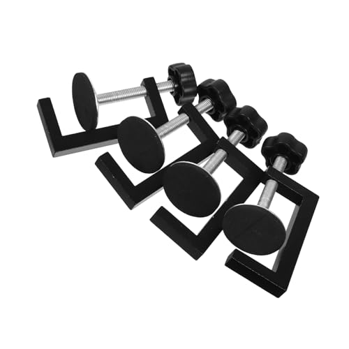 TOYANDONA 4 Stück Holzklammern Möbelclips für Stühle und Sofas Stabile Verbindungselemente für Möbel Vielseitige und Kunststoffklemmen von TOYANDONA