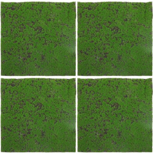 TOYANDONA 4 Stück Künstliche Rasenmatte Dekorative Fake Gras Matte für Miniaturgärten Pflegeleichte Ornamente für Haus und Garten Leuchtende Farben Einfach Zuschneidbar zur Verschönerung von TOYANDONA 4 Stück Künstliche Rasenmatte Dekorative Fake Gras Matte für Miniaturgärten Pflegeleichte Ornamente für Haus und Garten Leuchtende Farben Einfach Zuschneidbar zur Verschönerung von von TOYANDONA