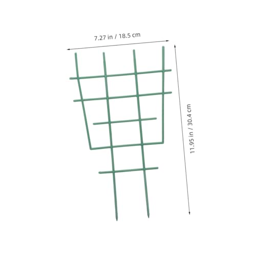 TOYANDONA 4 Stück Pflanzenstütze Kletterpflanzen Kunststoff Pflanzengitter Gartenspaliere Balkon Topfpflanzen Rankhilfe Vielseitig und Einfach zu Montieren für Blumen Gemüse Reben von TOYANDONA