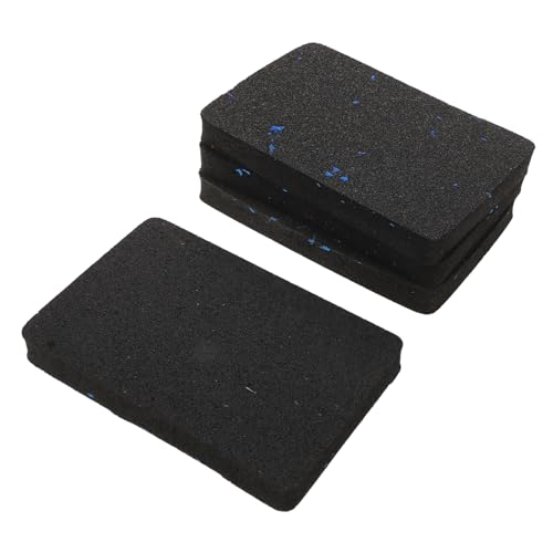 TOYANDONA 4stücke Laufbandmatte Aus Gummi Für Betonboden Und Teppichboden Geräuschreduzierungspolster Zur Schonung Von Hartholzböden rutschfeste Schutzmatte Für Heimfitnessgeräte von TOYANDONA