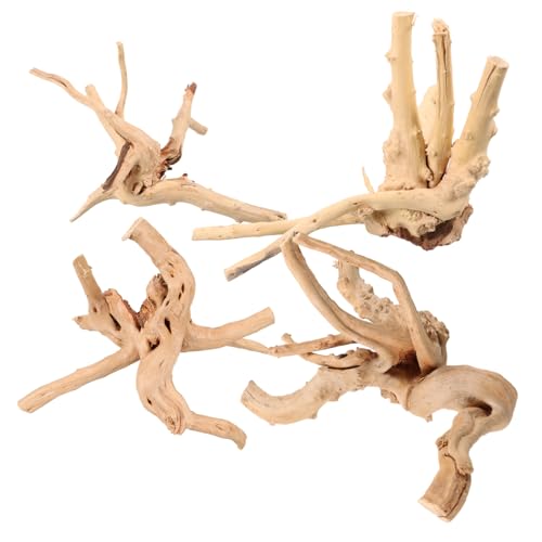 TOYANDONA 4 Stück Teiliges Aquarium Deko Natürliche Aquarien Wurzelstücke Abgestufte Lebensechte Abgestorbene Holzornamente für Fischbecken und Terrarien Einfach zu Platzieren TOYANDONA 4 Stück Teiliges Aquarium Deko Natürliche Aquarien Wurzelstücke Abgestufte Lebensechte Abgestorbene Holzornamente für Fischbecken und Terrarien Einfach zu Platzieren von TOYANDONA