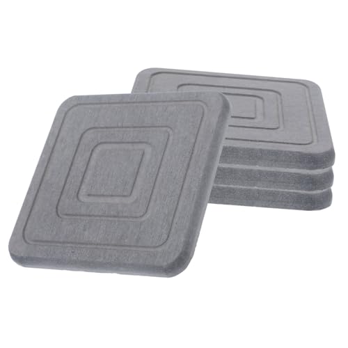 TOYANDONA 4 Stück Teiliges Diatomit Untersetzer Hochsaugfähige Kieselgur Pads Schnell Trocknend Quadratisch Dunkelgrau für Tische Badezimmer Küchen und Pflanzgefäße TOYANDONA 4 Stück Teiliges Diatomit Untersetzer Hochsaugfähige Kieselgur Pads Schnell Trocknend Quadratisch Dunkelgrau für Tische Badezimmer Küchen und Pflanzgefäße von TOYANDONA