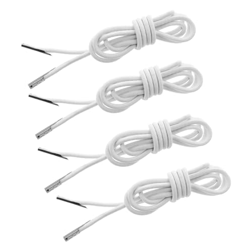 TOYANDONA 4 Stück Teiliges Elastische Ersatzseile für Liegestuhl und Klappstuhl Stabile Dehnbare Seilcords in Längen für Garten Camping und Patio-loungemöbel von TOYANDONA