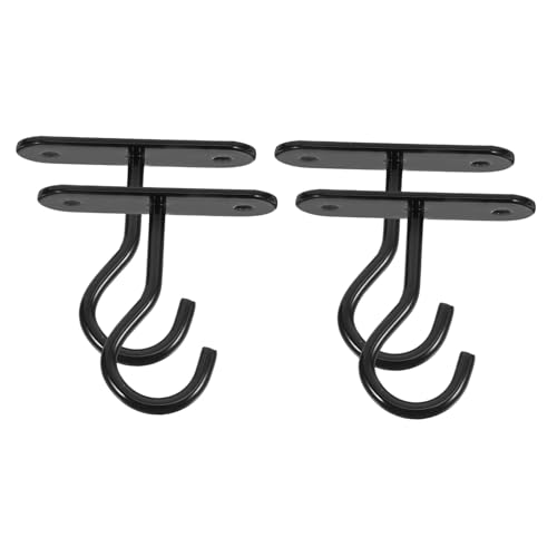 TOYANDONA 4 Stück Teiliges Metall Deckenhaken für Pflanzen Hängende Blumentöpfe Wandhalterung Stark Belastbar Für Innen Außen Vogelhäuschen Laternen Windspiele TOYANDONA 4 Stück Teiliges Metall Deckenhaken für Pflanzen Hängende Blumentöpfe Wandhalterung Stark Belastbar Für Innen Außen Vogelhäuschen Laternen Windspiele von TOYANDONA