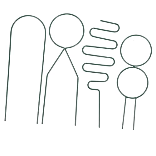 TOYANDONA 4 Stück Teiliges Pflanzenstützsystem Grünes Klettergerüst für Gartenpflanzen zur Unterstützung von Tomaten und Anderen Kletterpflanzen Robust und Praktisch von TOYANDONA