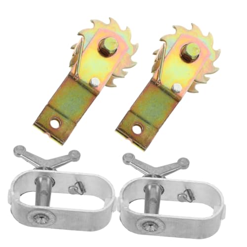 TOYANDONA 4 Stück Teiliges Seilspanner Robuster Drahtseil Spanner für Garten Wäscheleinen Installieren für Vielseitige Anwendungen von TOYANDONA