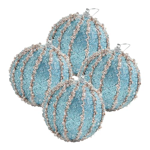 TOYANDONA 4 Stück Teiliges Weihnachtsbaumkugel Bunte Christbaumkugeln Aufhänger Langlebige Weihnachtsbaum Deko für Baum Kranz Fenster Wand und Tür Vielseitige Weihnachtsdeko TOYANDONA 4 Stück Teiliges Weihnachtsbaumkugel Bunte Christbaumkugeln Aufhänger Langlebige Weihnachtsbaum Deko für Baum Kranz Fenster Wand und Tür Vielseitige Weihnachtsdeko von TOYANDONA