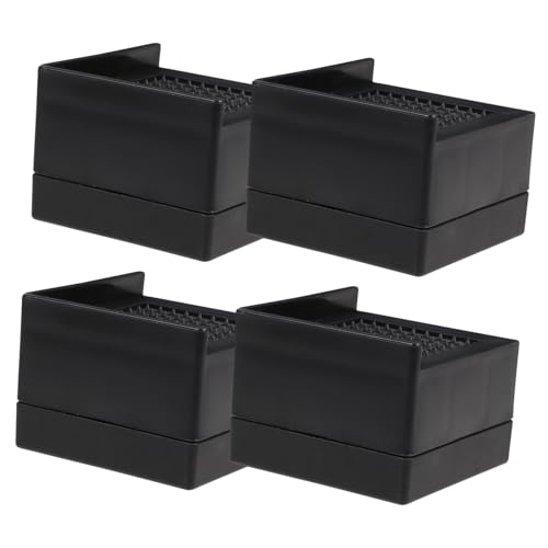 TOYANDONA 4 Stück Teiliges rutschfeste Stoßdämpfende Möbelgummifüße Robuste Verschleißfeste Möbelerhöhungen für Sofa Bett Schrank Schützend und Höhenverstellend TOYANDONA 4 Stück Teiliges rutschfeste Stoßdämpfende Möbelgummifüße Robuste Verschleißfeste Möbelerhöhungen für Sofa Bett Schrank Schützend und Höhenverstellend von TOYANDONA