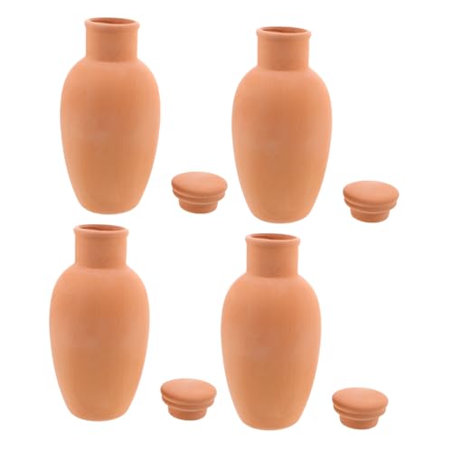 TOYANDONA 4 Stück Terrakotta Bewässerungsspikes Set Selbstbewässerungssystem für Indoor und Outdoor Pflanzen Automatische Tropfbewässerung Nachhaltigem Platzsparend für Blumentöpfe TOYANDONA 4 Stück Terrakotta Bewässerungsspikes Set Selbstbewässerungssystem für Indoor und Outdoor Pflanzen Automatische Tropfbewässerung Nachhaltigem Platzsparend für Blumentöpfe von TOYANDONA