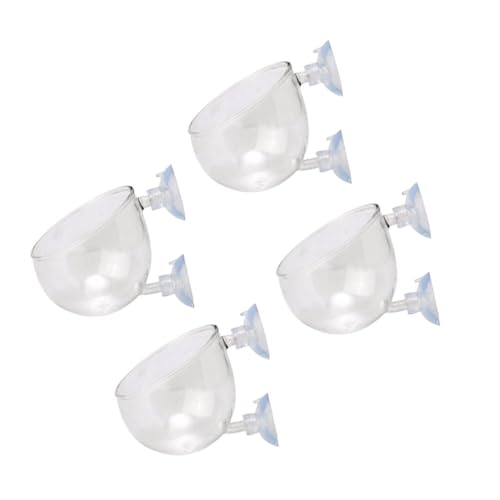TOYANDONA 4 Stück Transparentes Wasserpflanzen Topf für Aquarien Dekoration mit Saugknöpfen für Wassergras und Aquarienpflanzen TOYANDONA 4 Stück Transparentes Wasserpflanzen Topf für Aquarien Dekoration mit Saugknöpfen für Wassergras und Aquarienpflanzen von TOYANDONA