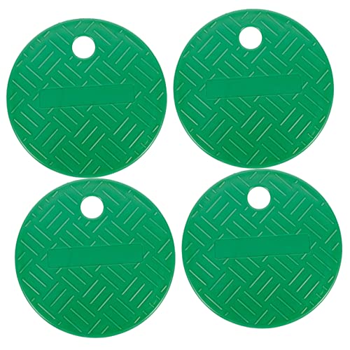 TOYANDONA 4 Stück Valve Box Deckel Sprinkler Ventil Abdeckung Garten Bewässerung UV Beständig Langlebig Leicht Korrosionsfest Einfache für Bewässerungsventile im Außenbereich von TOYANDONA