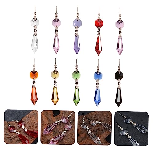 TOYANDONA 40 Stück DIY Lampenpendel mit Achteckigen Kristallperlen Zubehör für Kronleuchter und Dekoration Farblich Gemischt Langlebig und Reflektierend für Heimprojekte TOYANDONA 40 Stück DIY Lampenpendel mit Achteckigen Kristallperlen Zubehör für Kronleuchter und Dekoration Farblich Gemischt Langlebig und Reflektierend für Heimprojekte von TOYANDONA