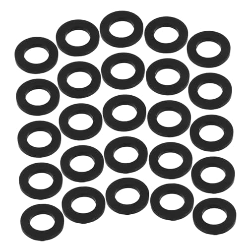 TOYANDONA 40 Stück Teiliges kautschuk Gummidichtungen für Wasserhahn und Duschschlauch Elastische Druckfeste Unterlegscheiben zur Zuverlässigen Abdichtung bei Sanitärreparaturen von TOYANDONA