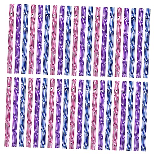 TOYANDONA 40stücke Aluminium-windspielröhren Windspiel DIY Ausgewähltes Aluminiummaterial Nicht Leicht Zu Verformen Brechen Einzigartige Form Geeignet Zum Aufhängen Für Fenster Hofbäume Gärt von TOYANDONA