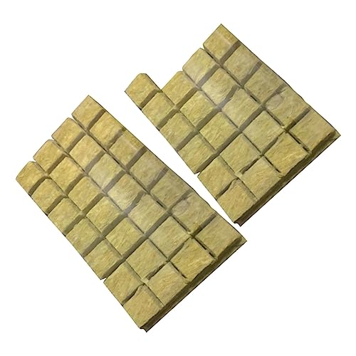 TOYANDONA 49 Stück Hydroponik Anzuchtwürfel für Pflanzen Soilless Growing Cubes für Indoor Garten Leicht und Atmungsaktiv für DIY Projekte und Pflanzenvermehrung von TOYANDONA