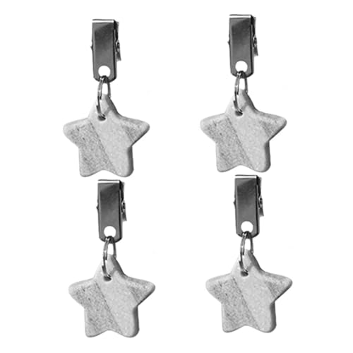 TOYANDONA 4Stücke Tischdeckengewichte Und Marmor Dekorative Tischdecken Clips Austauschbare Tischdeckengewichte Für Hochzeiten Partys Und Buffets Zur Windabwehr von TOYANDONA