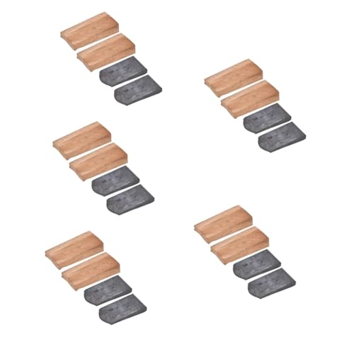 TOYANDONA 5 Sätze Hacke Iron Plug + Holzstopfen Ersatz Unterstützung Klein Gartenarbeit Hackenzubehör Befestigungsteile Für Den Hackenkopf Hackenteile Keil Für Hacke Eisen 4 Stück * 5 von TOYANDONA
